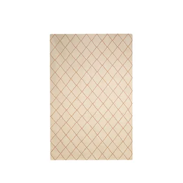 Diamond matta - Off white/orange, 184x280 cm - Chhatwal & Jonsson