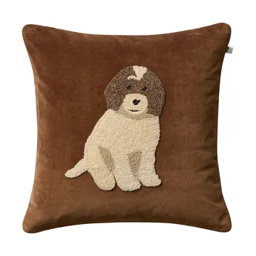 Doodle kuddfodral 50x50 cm - Cognac - Chhatwal & Jonsson