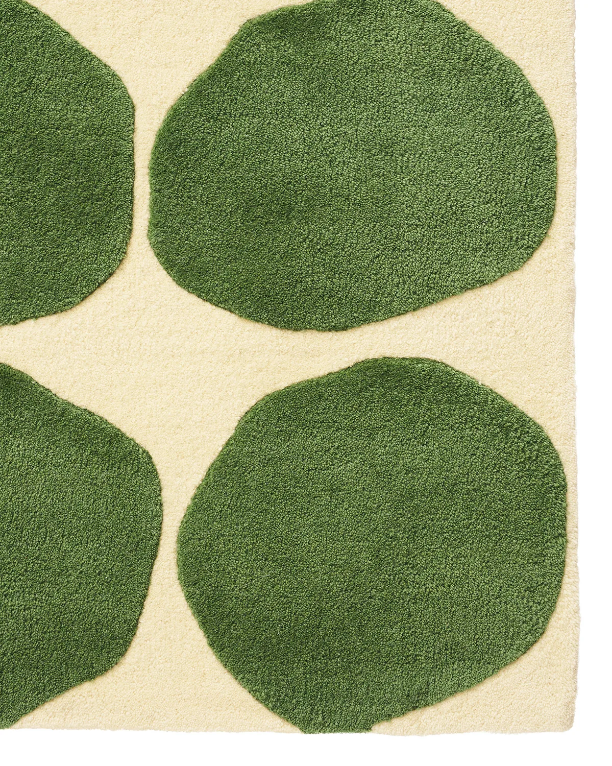 Dots matta, Khaki-cactus green 230x320 cm Chhatwal & Jonsson