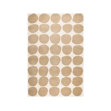 Dots matta - light khaki/light beige, 180x270 cm - Chhatwal & Jonsson