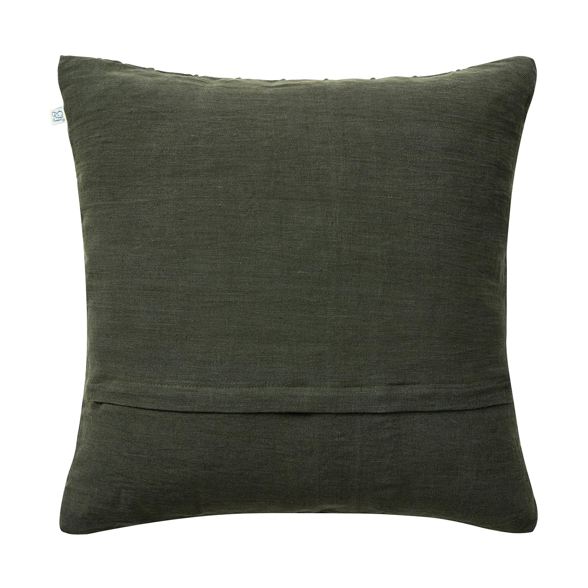 Jammu kuddfodral 50x50 cm, Forest Green Chhatwal & Jonsson