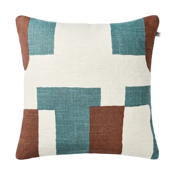 Jay kuddfodral - Terracotta-heaven blue, 50x50 cm - Chhatwal & Jonsson
