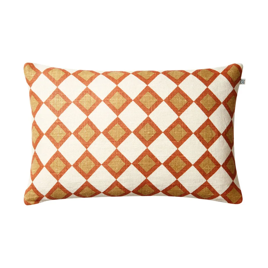 Jodhpur kuddfodral 40x60 cm, Apricot orange-khaki Chhatwal & Jonsson