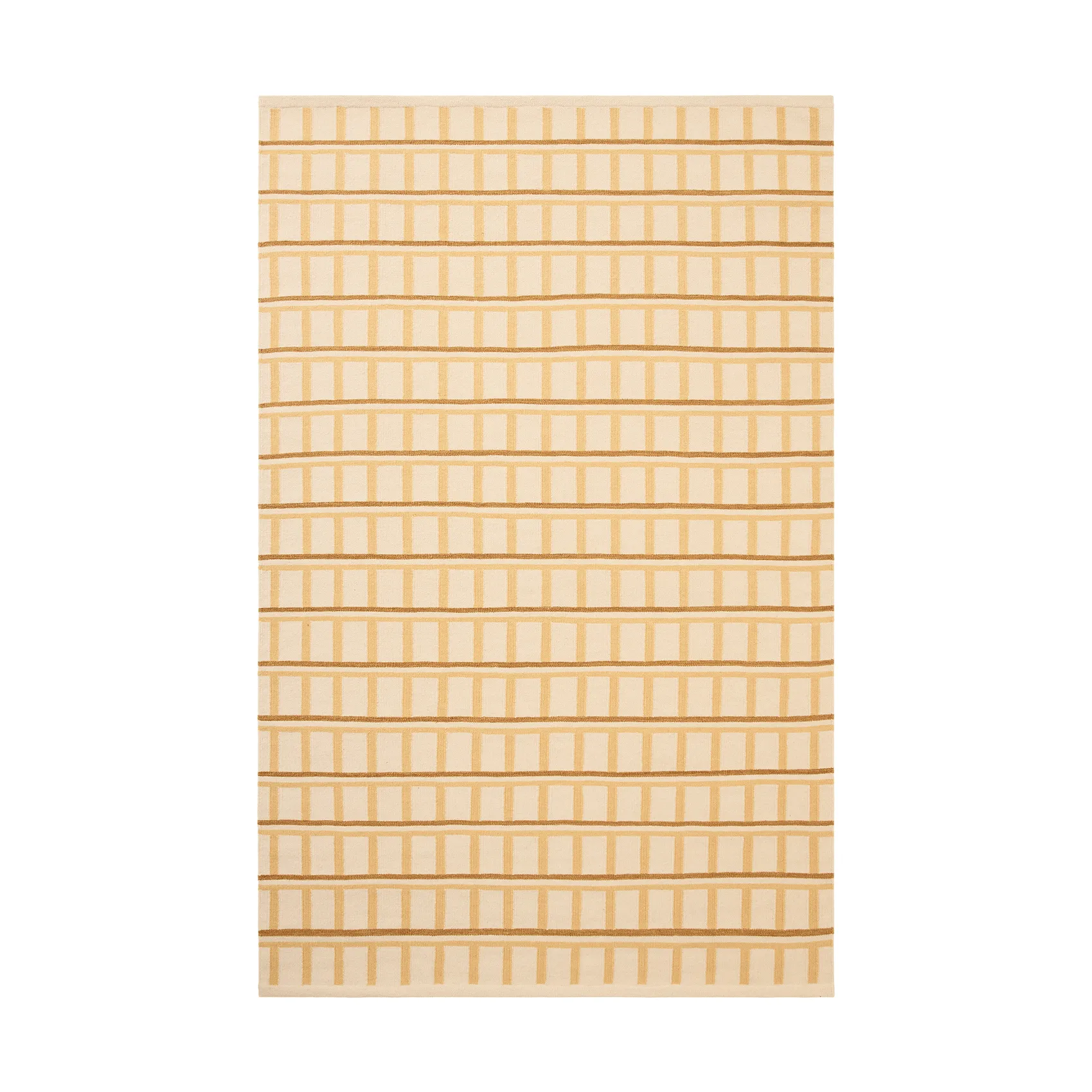 Mysore ullmatta, Off White-Masala Yellow-Yellow, 230x320 cm Chhatwal & Jonsson