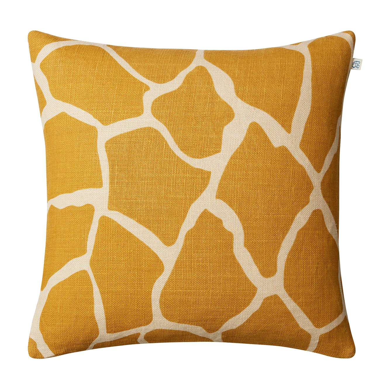 Nadi kuddfodral 50x50 cm, Spicy yellow-light beige Chhatwal & Jonsson