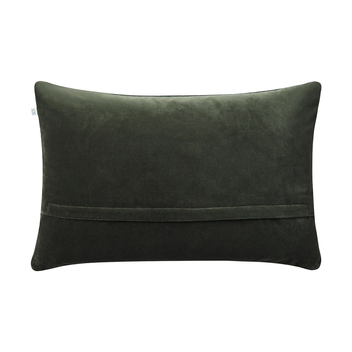 Natu kuddfodral 40x60 cm, Forest green-red Chhatwal & Jonsson