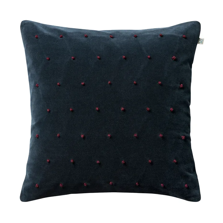 Roma kuddfodral 50x50 cm - Sea blue-ruby - Chhatwal & Jonsson