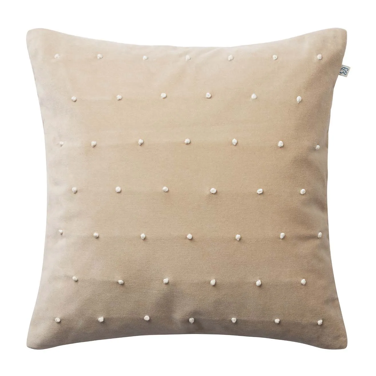 Roma kuddfodral 50x50 cm, Tan-off white Chhatwal & Jonsson