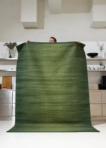Tapti ullmatta - Green, 230x320 cm - Chhatwal & Jonsson