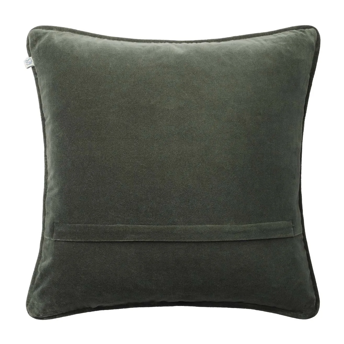 Varanasi kuddfodral 50x50 cm, Forest green-terracotta Chhatwal & Jonsson
