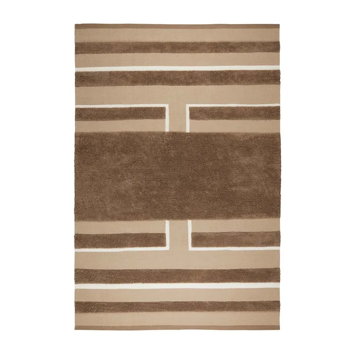 Veda matta 170x240 cm - Mocha-beige-off white - Chhatwal & Jonsson