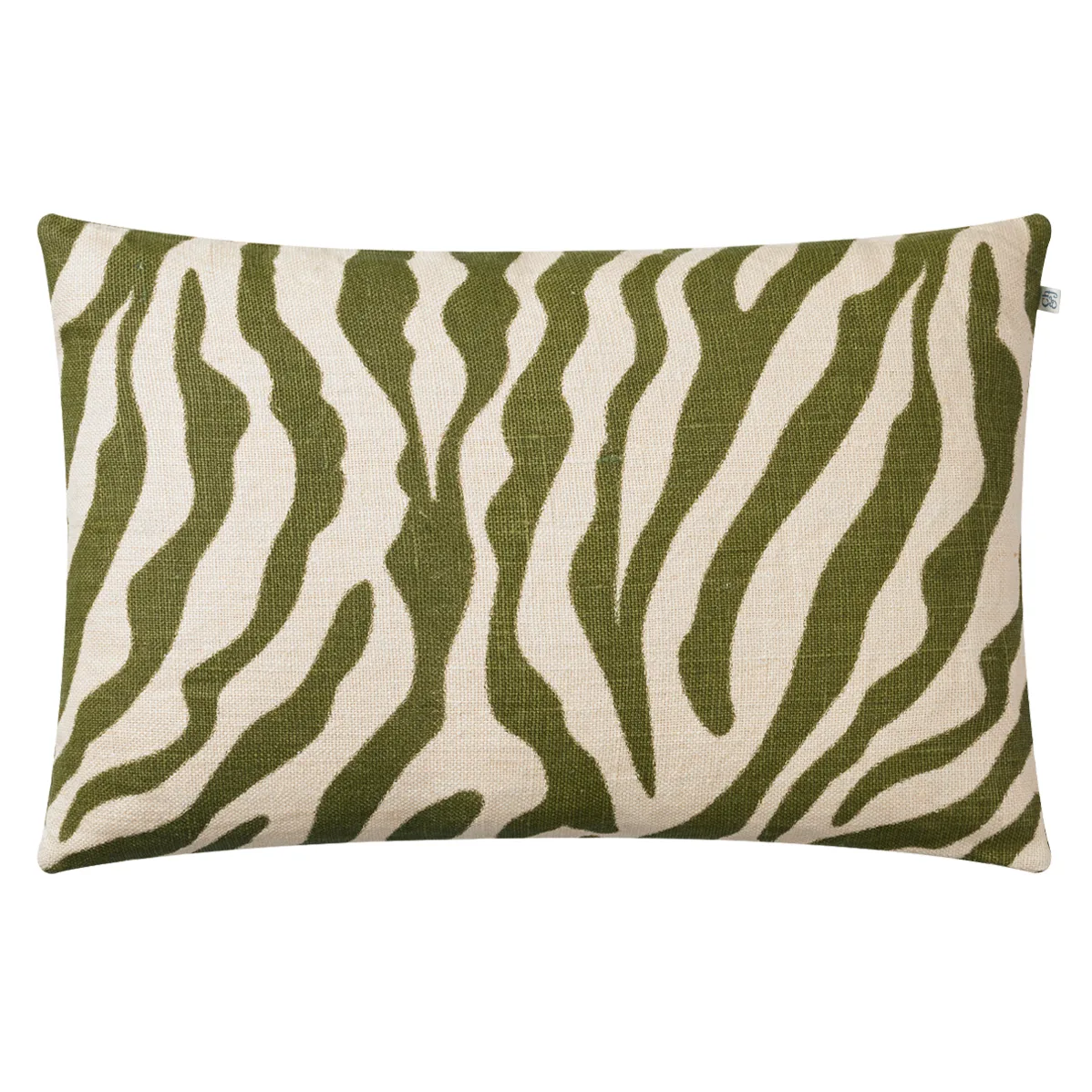 Zebra kuddfodral 40x60 cm, Cactus green Chhatwal & Jonsson
