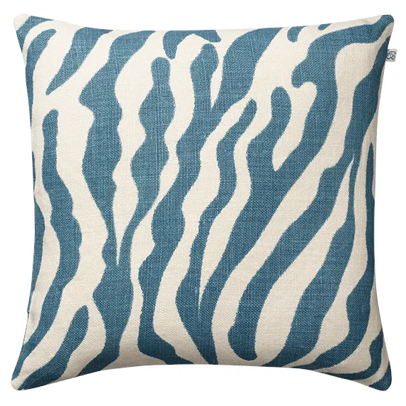 Zebra kuddfodral 50x50 cm, Heaven blue Chhatwal & Jonsson