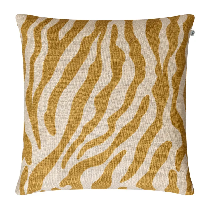 Zebra kuddfodral 50x50 cm - Spicy yellow - Chhatwal & Jonsson