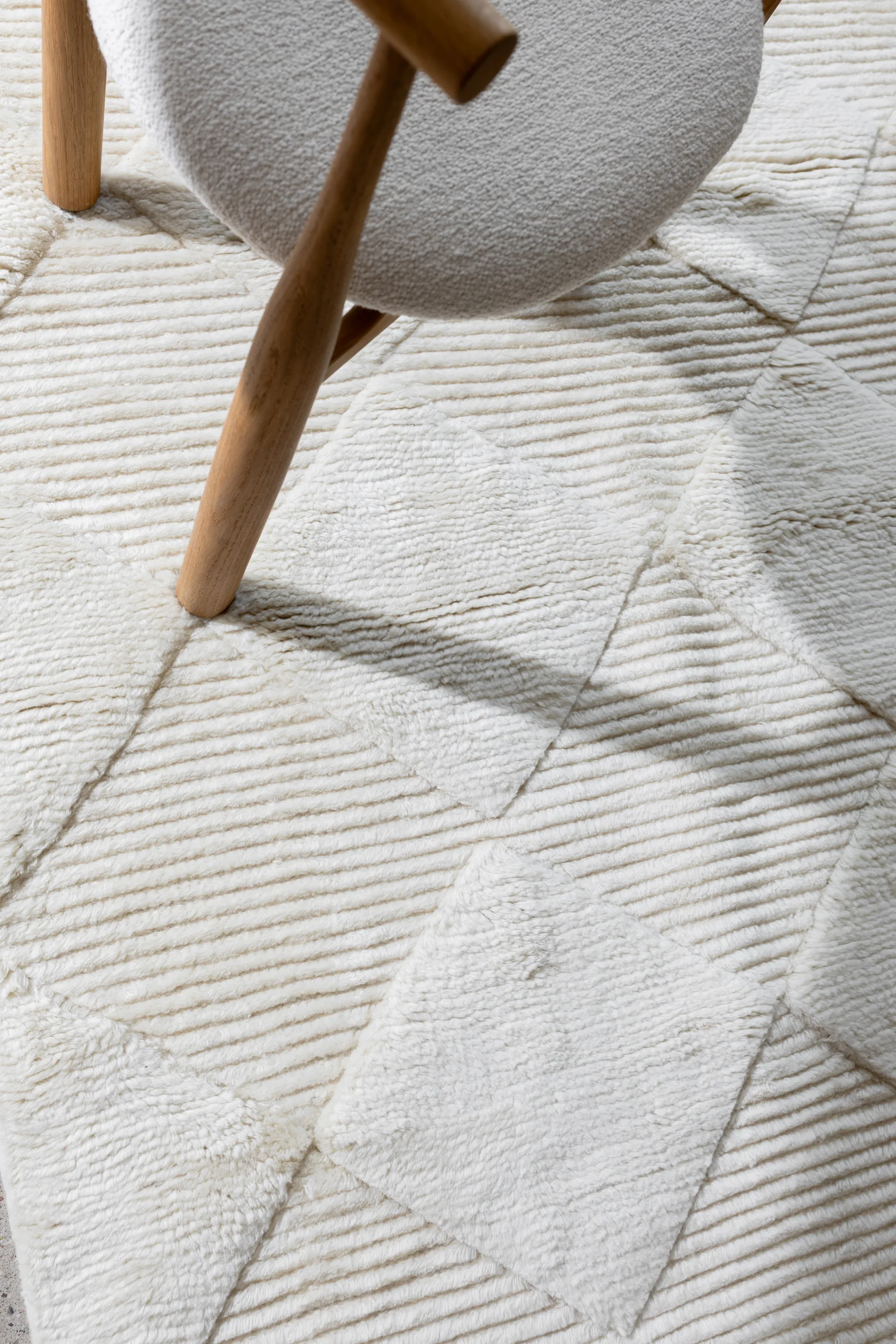 Berber matta, Ivory, 170x230 cm Classic Collection