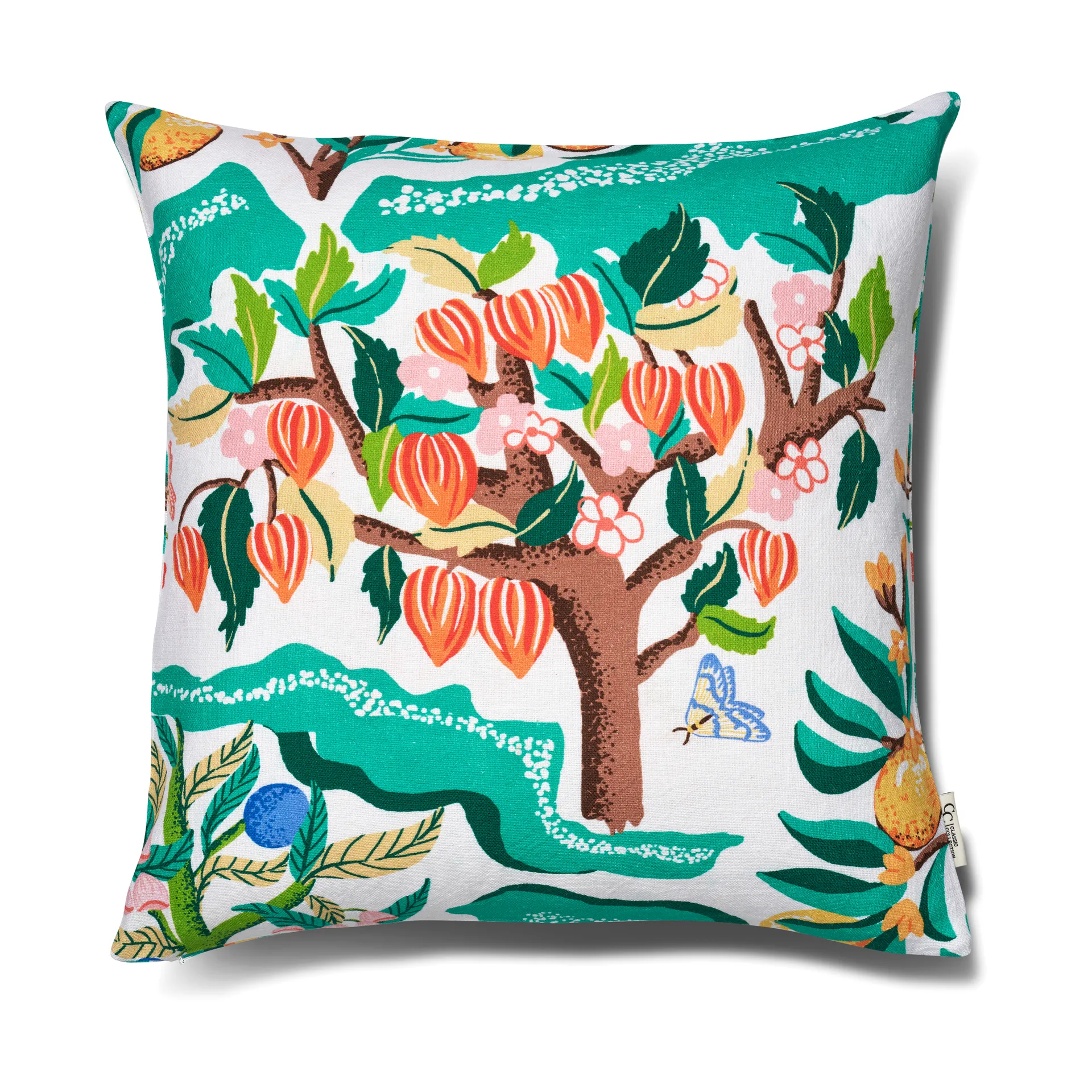 Botanical Cherry kuddfodral 50x50 cm, White Classic Collection