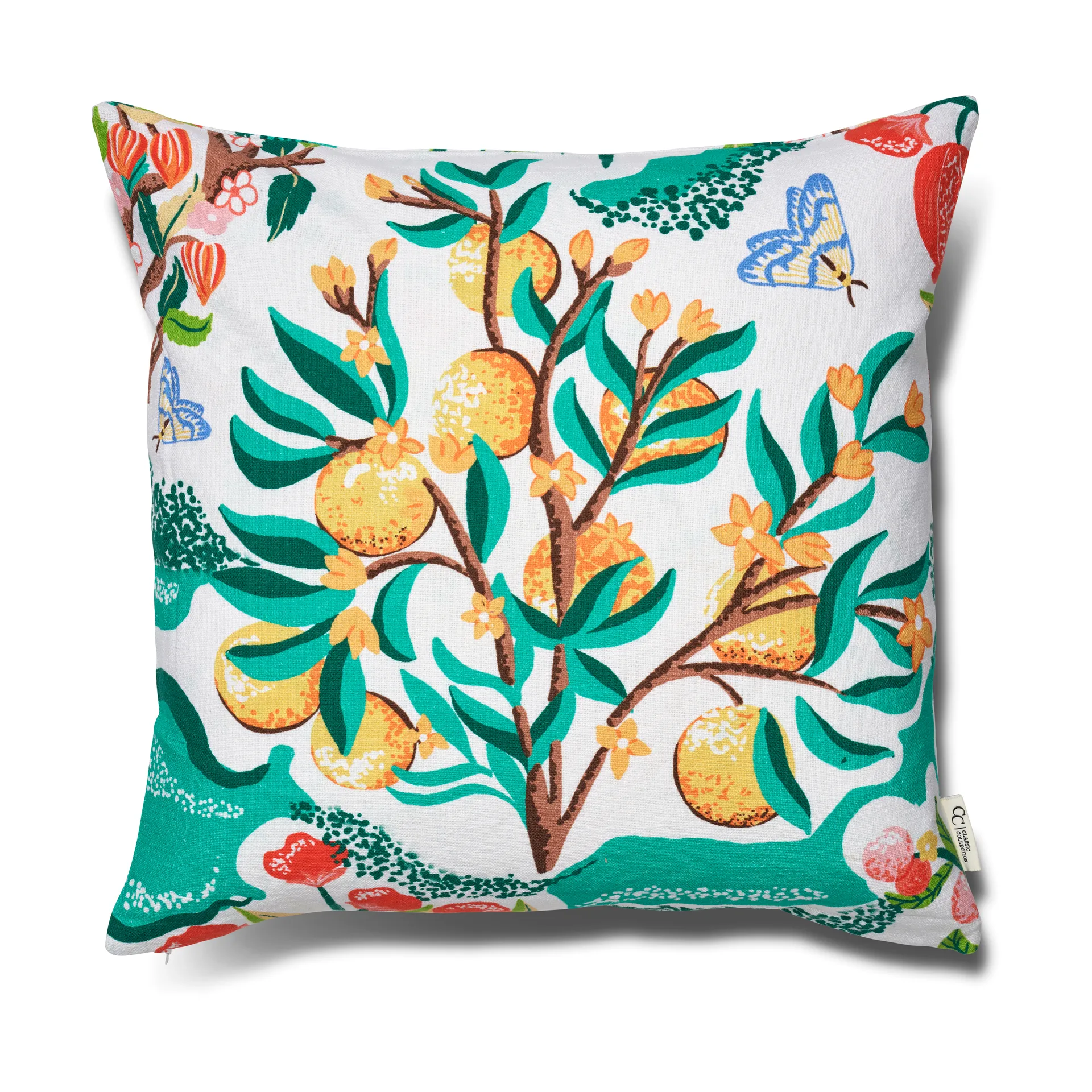 Botanical Orange kuddfodral 50x50 cm, White Classic Collection