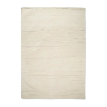 Carved ullmatta 170x230 cm - Ivory - Classic Collection