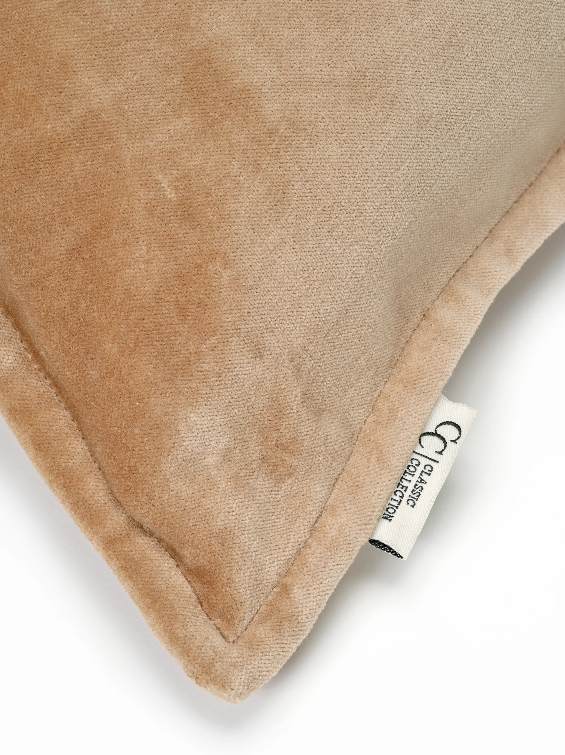 Classic Velvet kuddfodral 50x50 cm, Brown Classic Collection