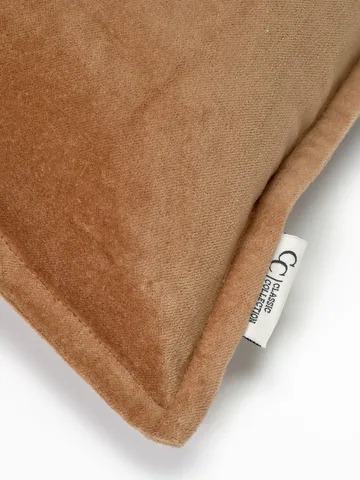 Classic Velvet kuddfodral 50x50 cm - Brown - Classic Collection