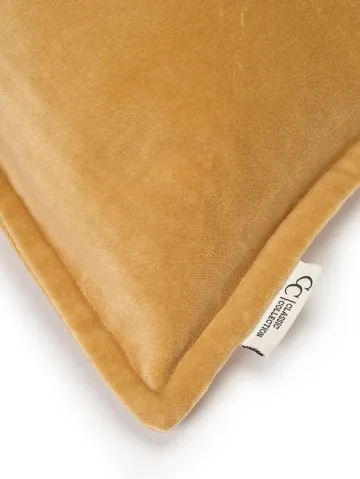 Classic Velvet kuddfodral 50x50 cm - Yellow - Classic Collection