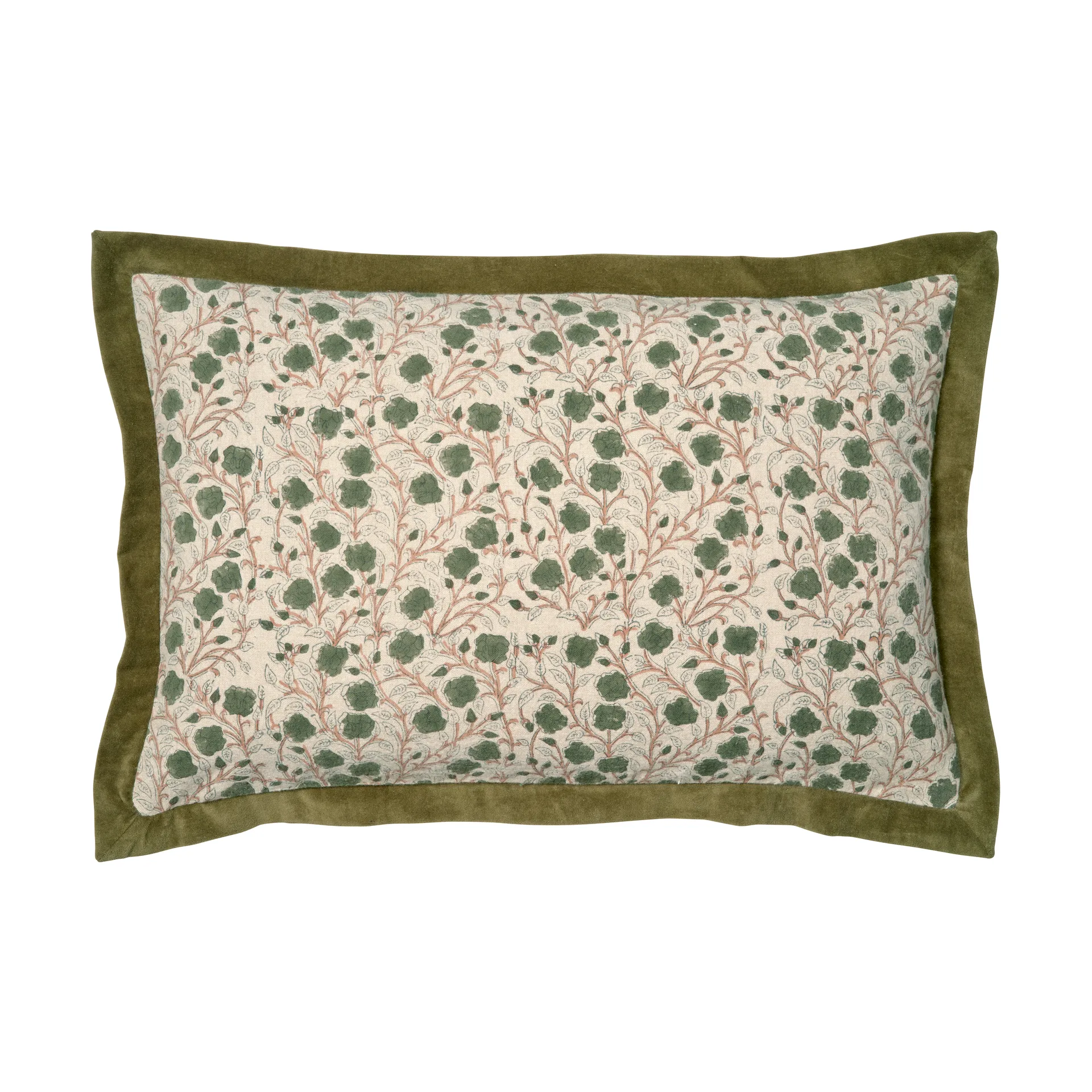 Daisy kuddfodral 40x60 cm, Grön Classic Collection