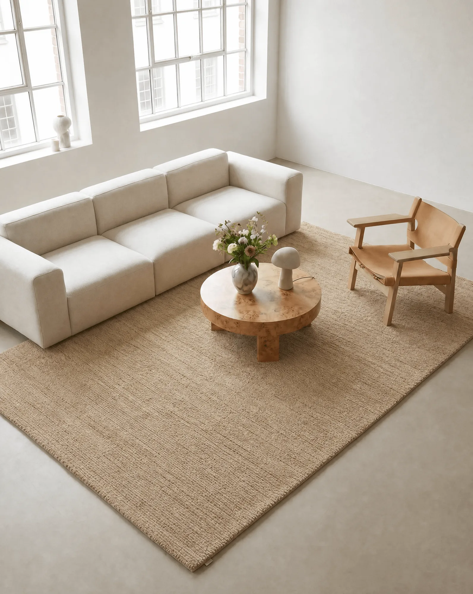 Dune ullmatta, Wheat, 250x350 cm Classic Collection