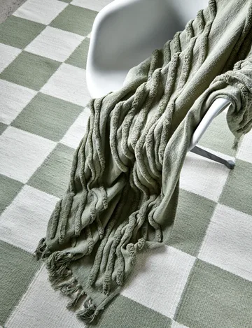 Edge bomullspläd 130x170 cm - Tea - Classic Collection