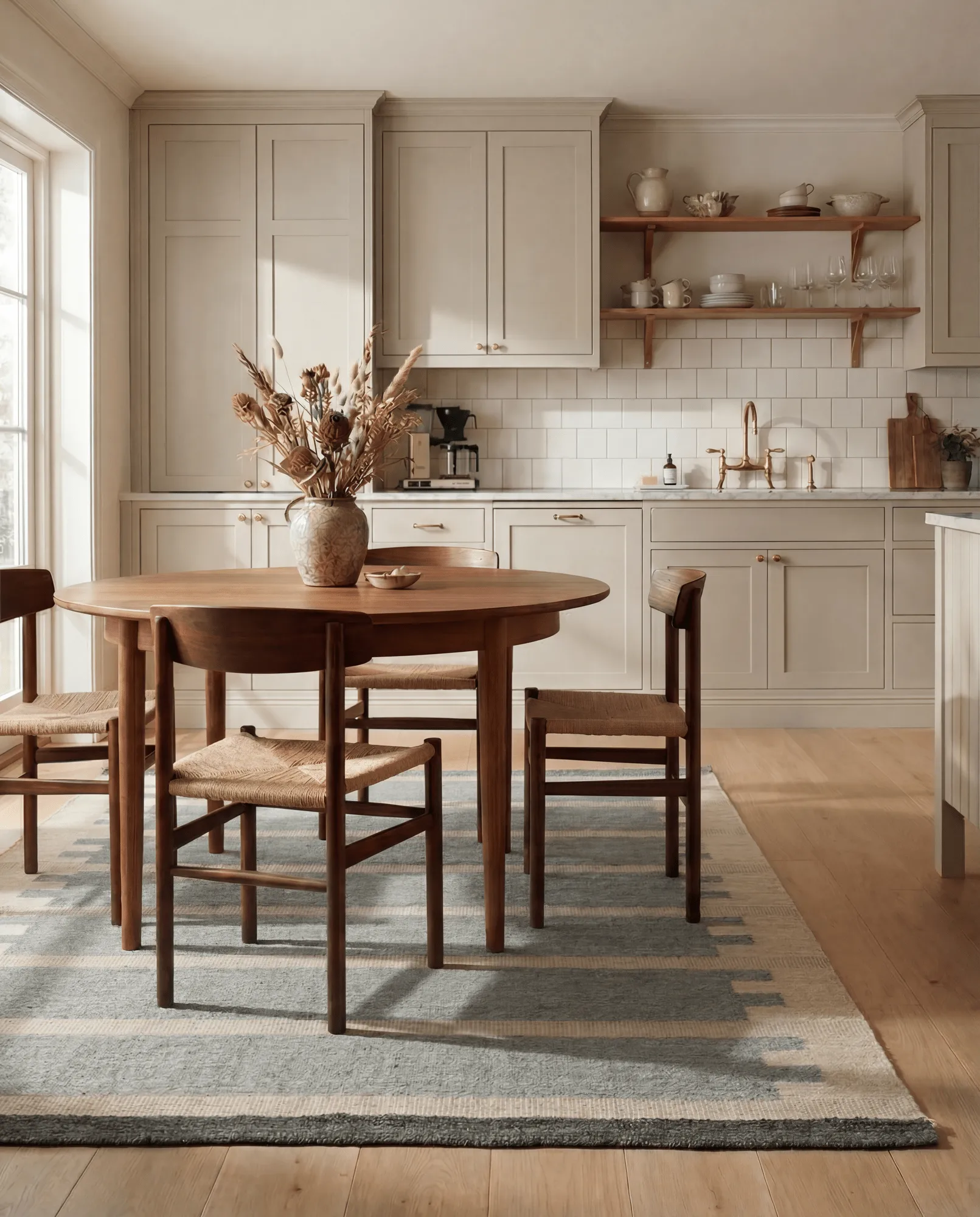 Falsterbo ullmatta, Blue, 170x230 cm Classic Collection