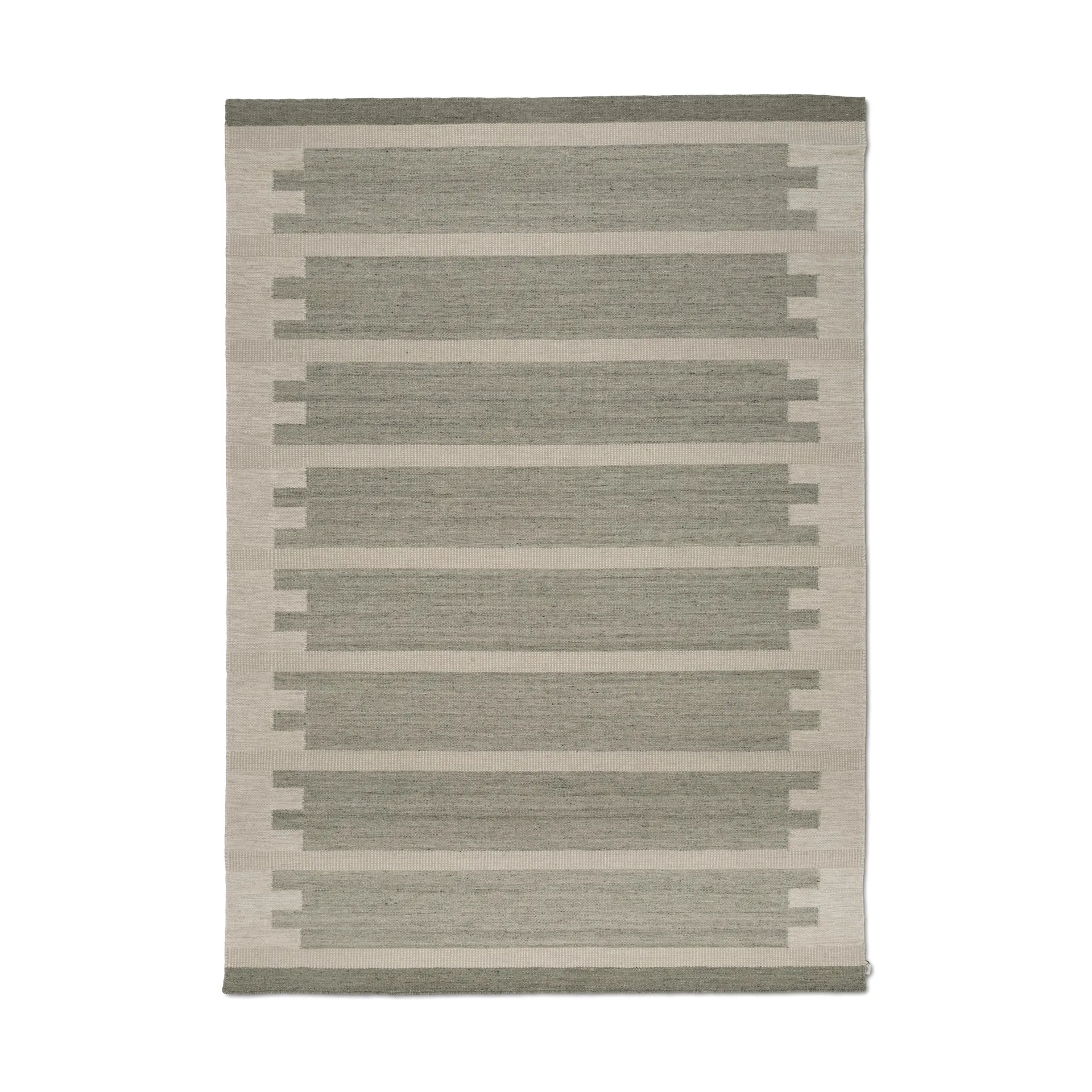 Falsterbo ullmatta, Green, 170x230 cm Classic Collection