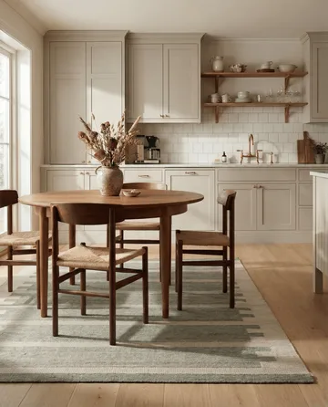 Falsterbo ullmatta - Green, 230x330 cm - Classic Collection