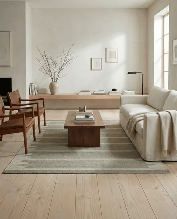 Falsterbo ullmatta - Green, 230x330 cm - Classic Collection