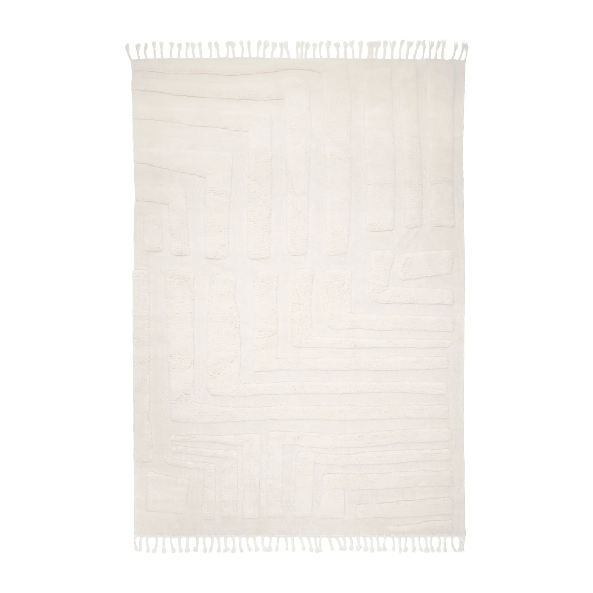 Field ullmatta 200x300 cm, Ivory Classic Collection