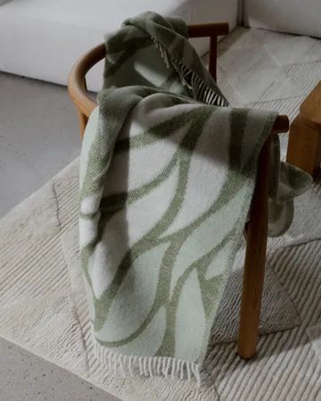 Folia pläd 130x180 cm - Grön - Classic Collection