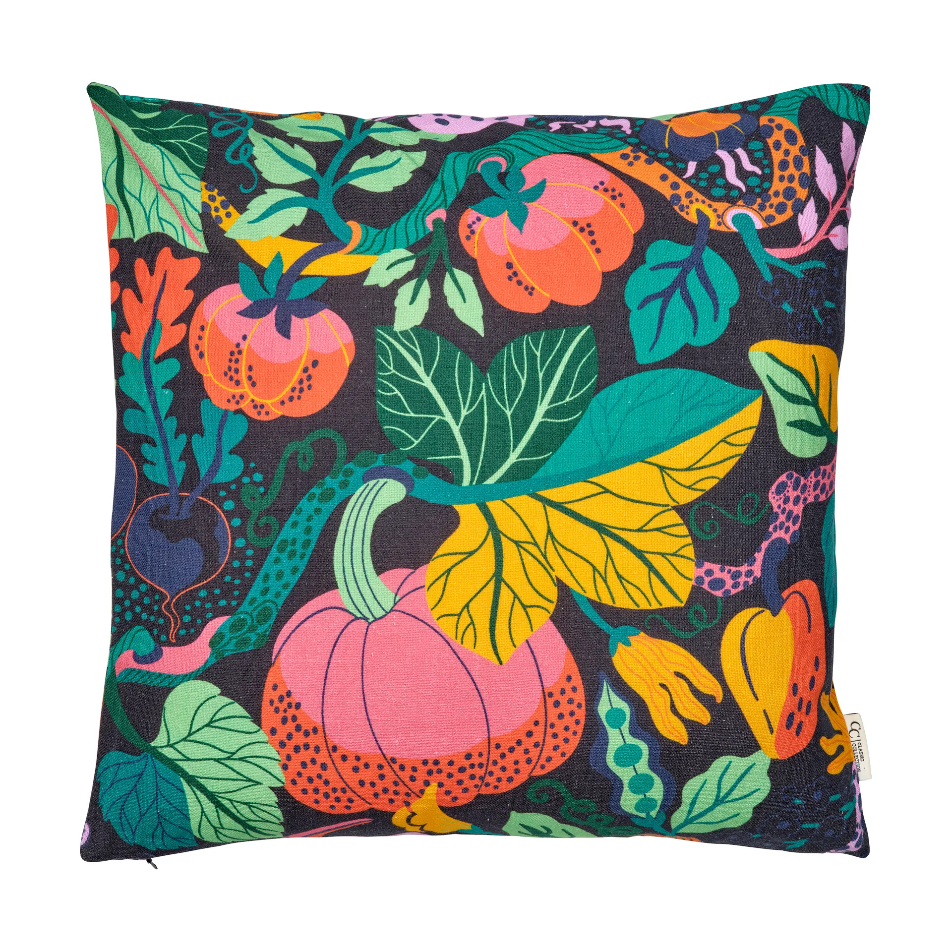 Heritage Garden kuddfodral 50x50 cm, Svart Classic Collection
