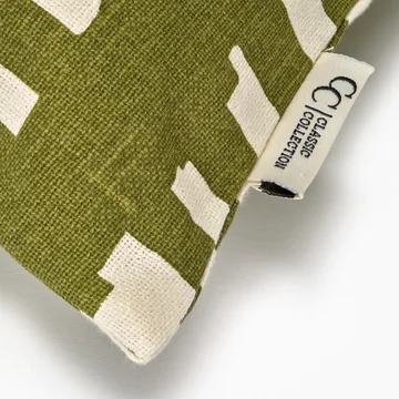 Ikat Block kuddfodral 50x50 cm - Grön - Classic Collection