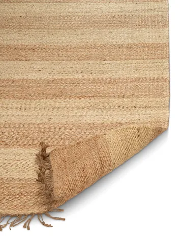 Jute Stripes matta - Natural jute, 250x350 cm - Classic Collection
