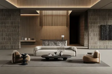 Lobby matta med langett - Grå, 300x400 cm - Classic Collection