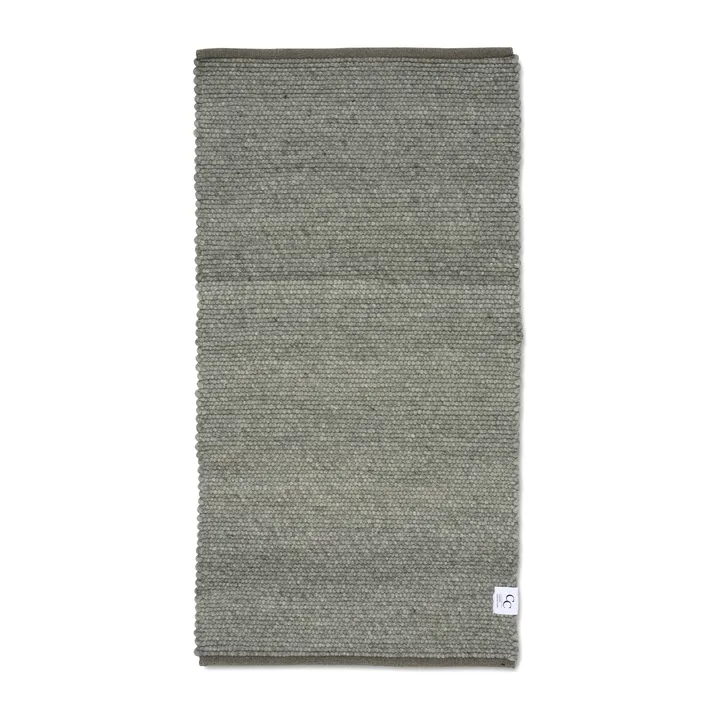 Merino gångmatta - Green, 80x150 cm - Classic Collection