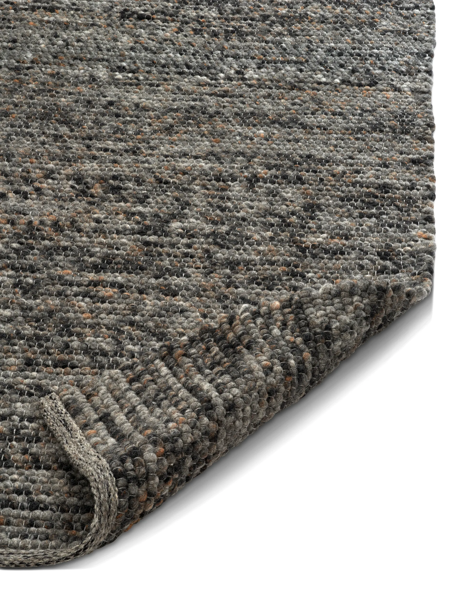 Merino gångmatta, Grey-melange, 80x150 cm Classic Collection