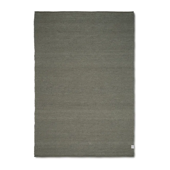 Merino ullmatta 250x350 cm - Mörkgrön - Classic Collection