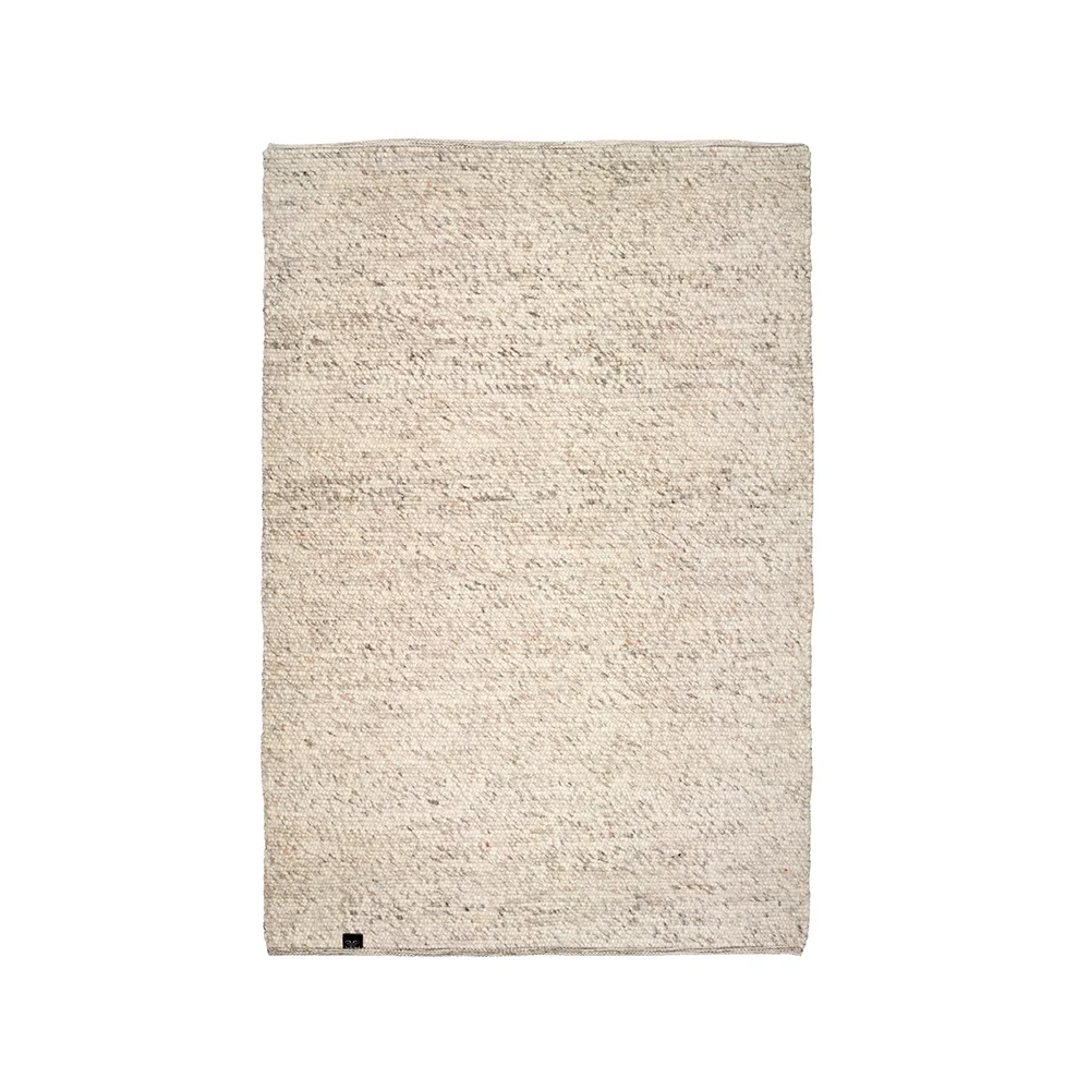 Merino ullmatta, Naturbeige, 140x200 cm Classic Collection