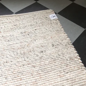 Merino ullmatta - Naturbeige, 140x200 cm - Classic Collection