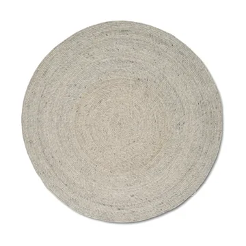 Merino ullmatta rund Ø240 cm - Concrete - Classic Collection