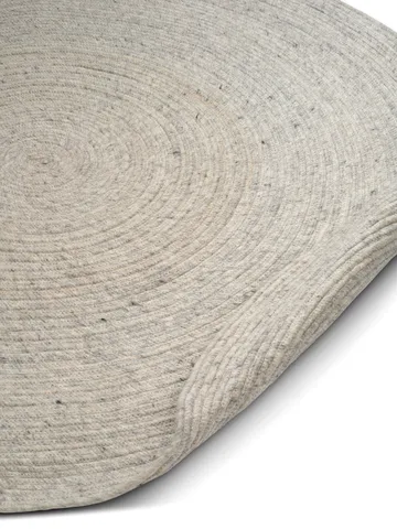 Merino ullmatta rund Ø240 cm - Concrete - Classic Collection
