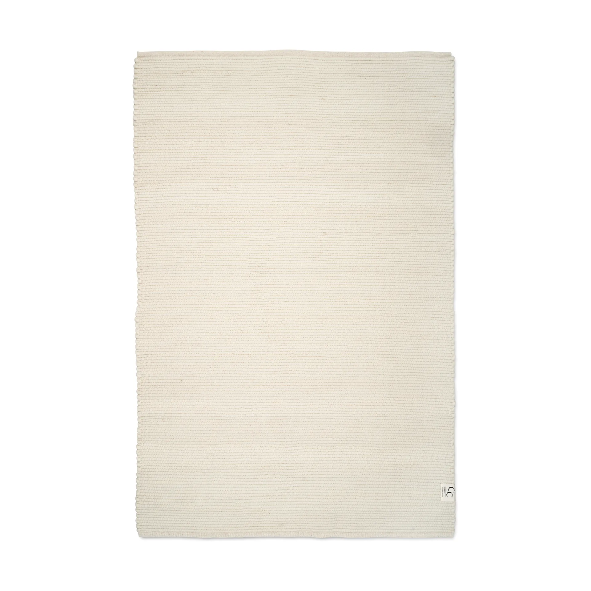 Merino ullmatta, Vit, 140x200 cm Classic Collection