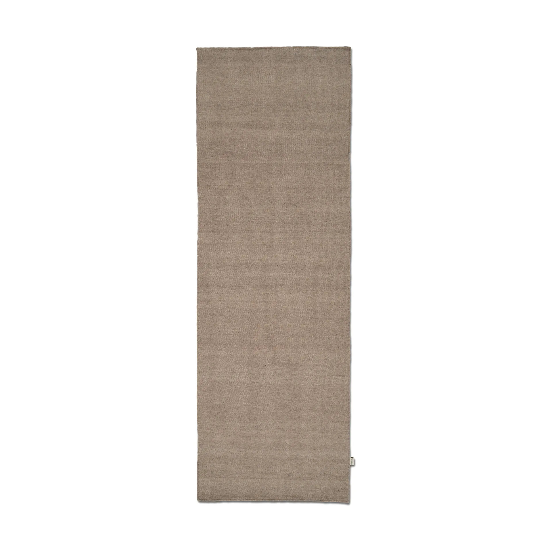 Plain gångmatta, Natural-beige, 80x250 cm Classic Collection