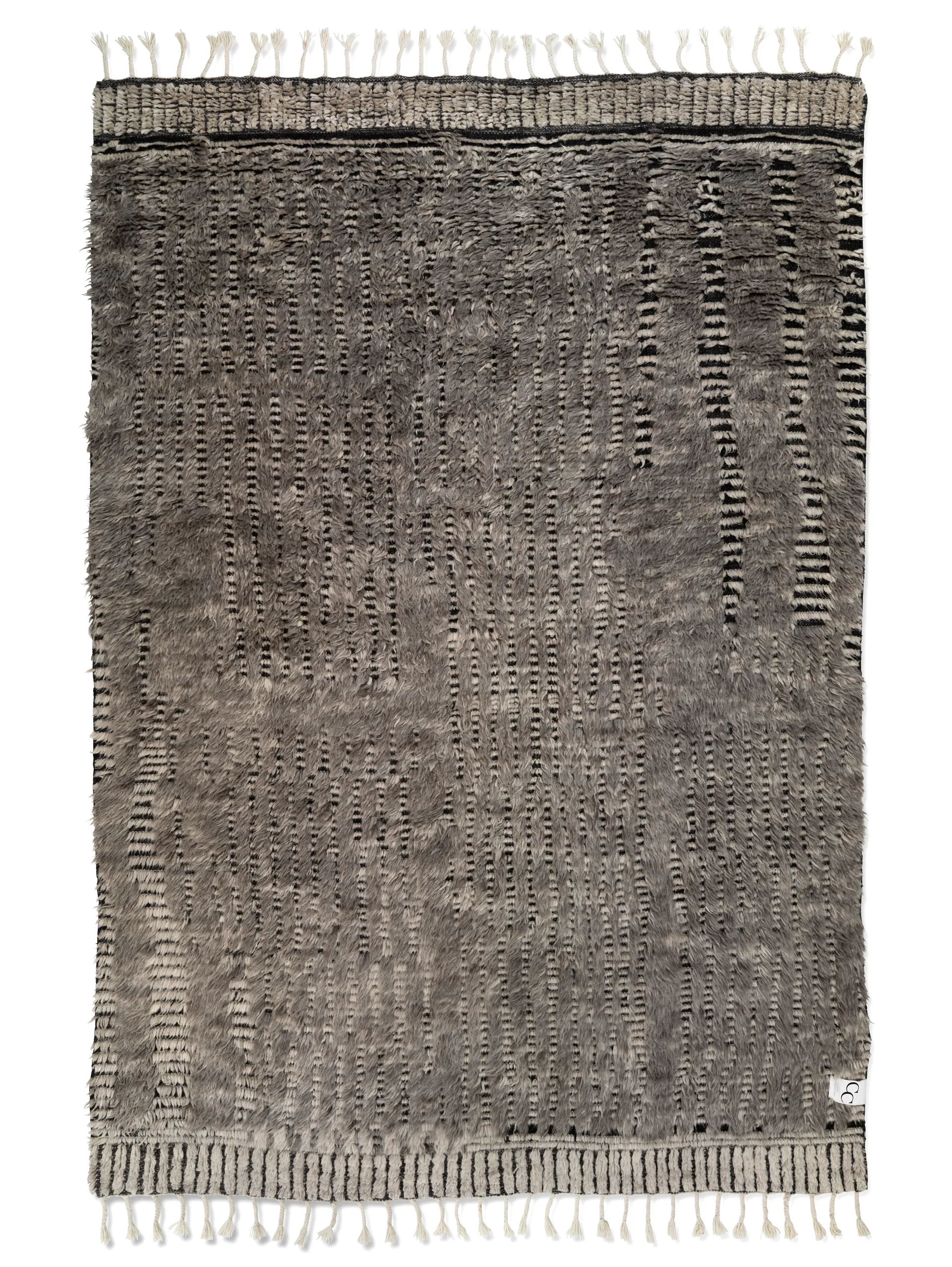 Raccoon ullmatta 170x230 cm, Natural Classic Collection
