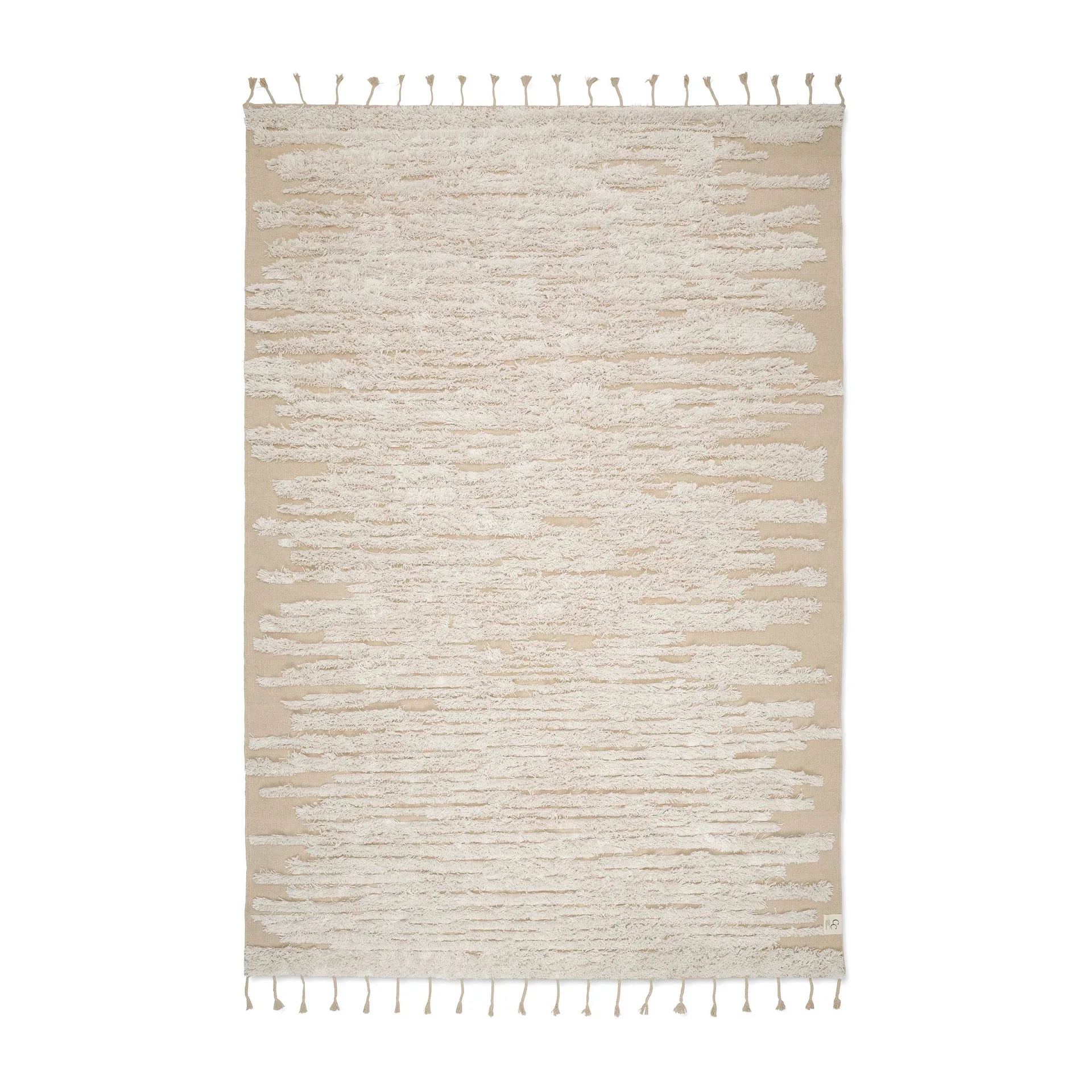 River matta 170x230 cm, Beige Classic Collection