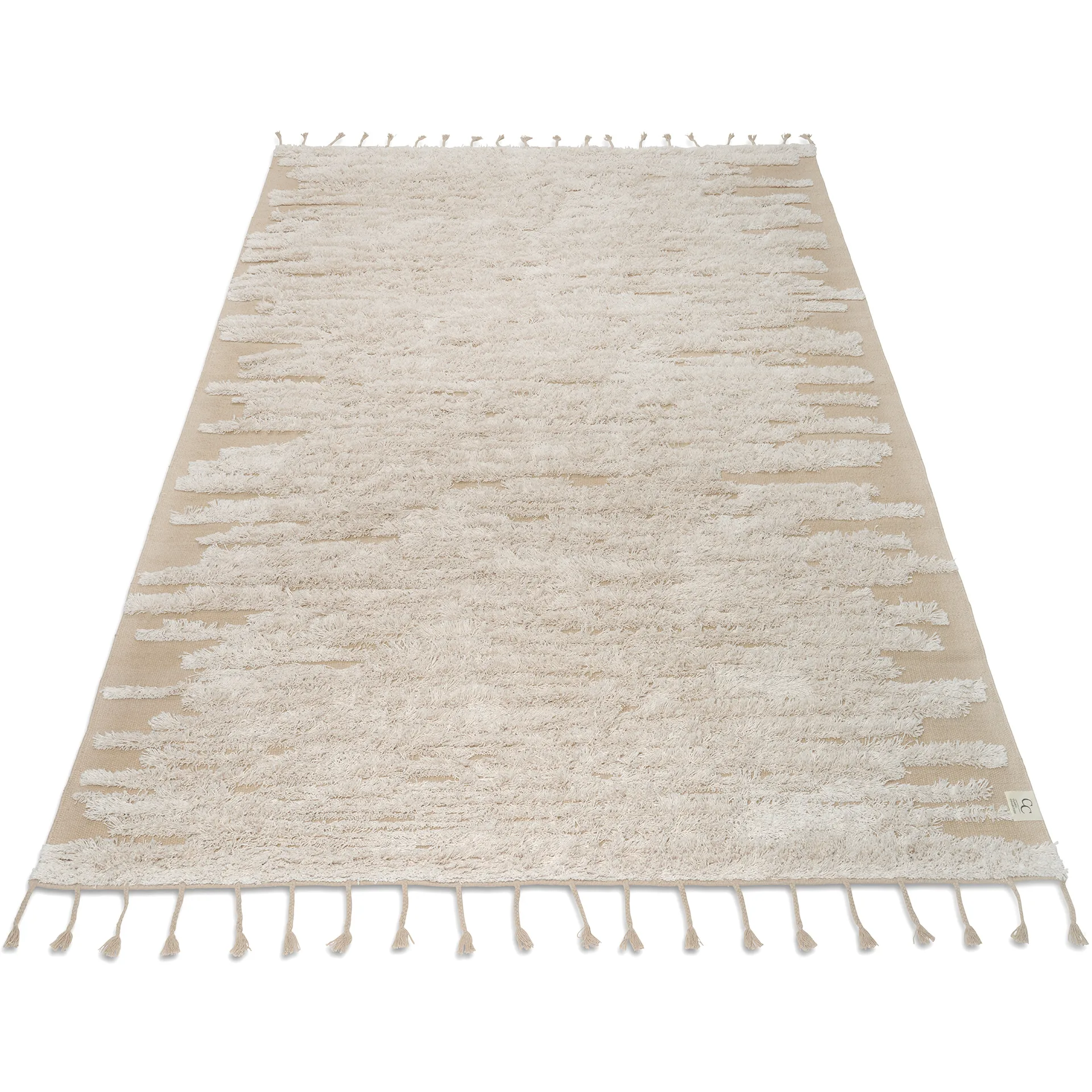 River matta 170x230 cm, Beige Classic Collection